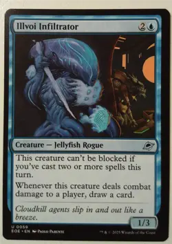 Illvoi Infiltrator *Uncommon* Magic MtG x1 Edge of Eternities - Image 1