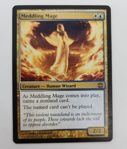 Meddling Mage [Alara Reborn] 8/145 Rare Creature Magic MTG Lightly Played - Image 1