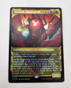 Omnath, Locus of All (Showcase Foil) Rare MTG March of the Machines Mint/NM - Image 1