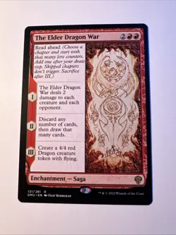 x1 The Elder Dragon War R MTG Dominaria United M/NM, English - Image 1