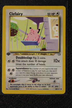 Pokemon TCG 1st Edition Clefairy 30/111 Neo Genesis Regular - Image 1