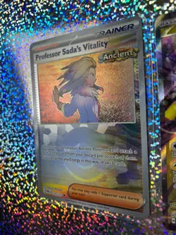 Pokemon: Promo 145 Raging Bolt ex; Poke Ball 120/131 Professor Sada's Vitality - Image 5