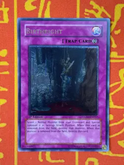 YUGIOH BIRTHRIGHT ULTIMATE RARE 1ST EDITION EXCELLENT STON-EN057 - Image 1