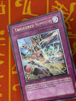 YUGIOH TRIGGERED SUMMON ULTIMATE RARE 1ST EDITION LIGHT PLAY FOTB-EN046 - Image 3