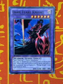 YUGIOH DARK FLARE KNIGHT COMMON 1ST EDITION NM LCYW-EN049 - Image 1