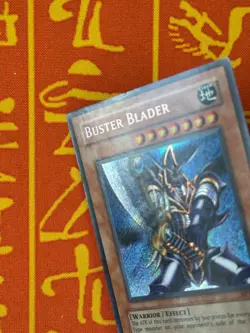 YUGIOH BUSTER BLADER SECRET RARE MODERATE PLAY BPT-008 - Image 4