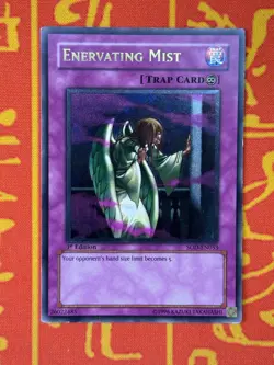 YUGIOH ENERVATING MIST ULTIMATE RARE 1ST EDITION LIGHT PLAY SOD-EN053 - Image 1