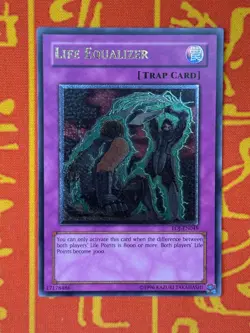 YUGIOH LIFE EQUALIZER ULTIMATE RARE NEAR MINT EOJ-EN049 - Image 1