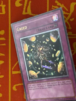 YUGIOH GREED ULTIMATE RARE 1ST EDITION LIGHT PLAY SOD-EN055 - Image 5