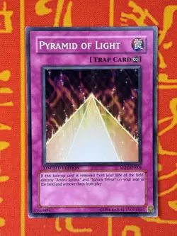 YUGIOH PYRAMID OF LIGHT COMMON LIMITED EDITION MODERATE PLAY MOV-EN004 - Image 3