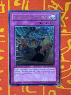 YUGIOH ELIMINATING THE LEAGUE ULTIMATE RARE 1ST EDITION EXCELLENT STON-EN052 - Image 2