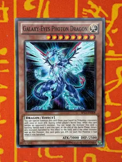 YUGIOH GALAXY-EYES PHOTON DRAGON COMMON NM SP13-EN008 - Image 1