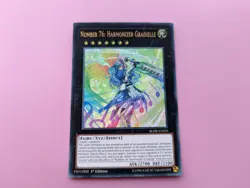 Yugioh Number 76: Harmonizer Gradielle BLHR-EN029 1st edition Ultra Rare - Image 1