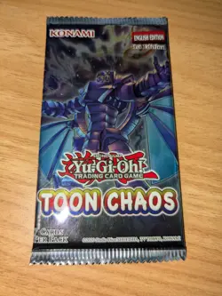 Toon Chaos Booster Pack 1st Edition Sealed Chaos Creator Artwork Yugioh! - Image 1