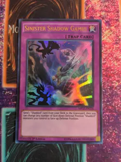 Yu-Gi-Oh! Sinister Shadow Games MP15-EN114 1st Edition Ultra Rare NM - Image 1