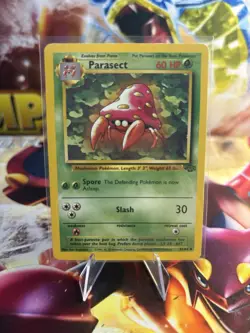Jungle Set Parasect 41/64 Pokemon Card - Image 1