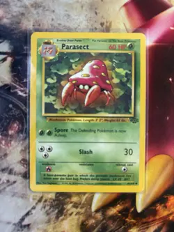 Jungle Set Parasect 41/64 Pokemon Card - Image 3