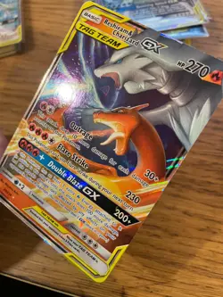 Reshiram & Charizard GX (20/214) Unbroken Bonds Tag Team Holo Rare Pokemon Card! - Image 4