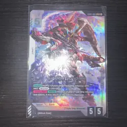 Gundam Card Game Newtype Rising Justice Gundam GD01-066 LR Holo Foil x1 - Image 1