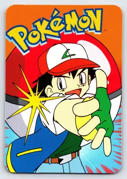 Geodude #074 Pokemon Vending Prism Holo Sticker Card Nintendo Authentic - Nm/Vlp - Image 2