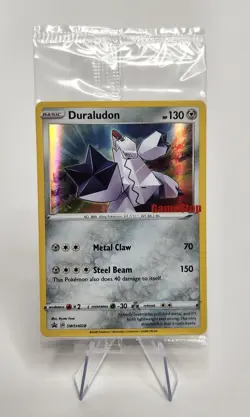 Duraludon GameStop Stamped Holo PROMO SWSH028 NEW SEALED Pokemon Card - Image 1