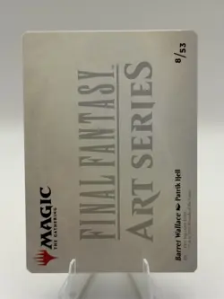 Art Series: FINAL FANTASY #8 Barret Wallace Art Card - Image 2