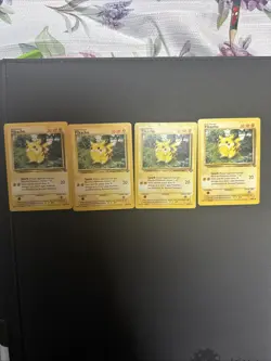 Pokemon Card Pikachu Jungle Set 60/64 Common Unlimited Edition NM Condition - Image 1
