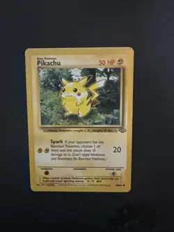 Pokemon Card Pikachu Jungle Set 60/64 Common Unlimited Edition NM Condition - Image 4