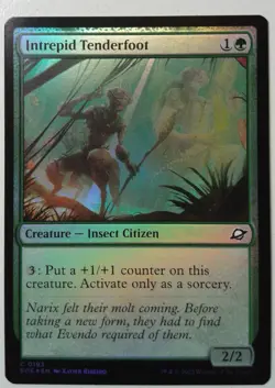 Intrepid Tenderfoot *FOIL Common* Magic MtG x1 Edge of Eternities - Image 1