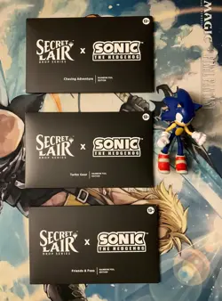 MTG Secret Lair x SONIC: Rainbow Foil Set!! Ships Now! Factory Sealed! - Image 2