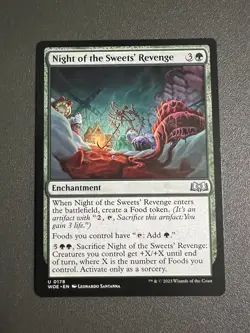 MTG - Night of the Sweets' Revenge - Wilds of Eldraine - #0178 - NM - Green - R - Image 1