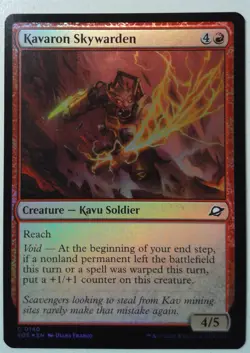Kavaron Skywarden *FOIL Common* Magic MtG x1 Edge of Eternities - Image 1