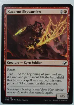Kavaron Skywarden *Common* Magic MtG x1 Edge of Eternities - Image 1