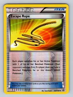 Pokemon XY - Primal Clash #127/160 Escape Rope Reverse Holo - Image 1