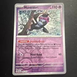 M/NM Munkidori 95/167 Reverse Holo Rare Twilight Masquerade Pokemon TCG - Image 1