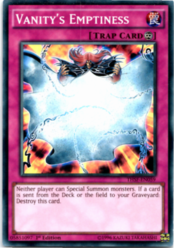 Vanity's Emptiness - THSF-EN059 - Super Rare - 1st Edition - Yugioh - Image 1