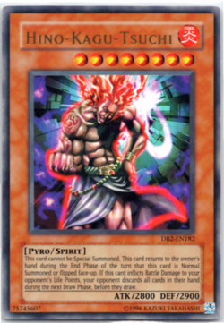 Hino-Kagu-Tsuchi - DB2-EN182 - Ultra Rare - Yugioh - Image 1