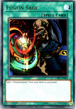 Fusion Sage - LCKC-EN089 - Ultra Rare - 1st Edition - Yugioh - Image 1