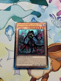 YUGIOH DIABELLSTAR THE BLACK WITCH OP26-EN001 ULTIMATE RARE NEAR MINT - Image 1