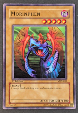 Yugioh TCG - 1x Morinphen - MRD-043 - NM - 1st Edition - Vintage Metal Raiders - Image 1