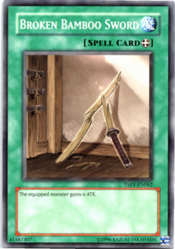 Broken Bamboo Sword - TAEV-EN062 - Common - Yugioh - Image 1