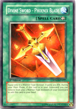 Divine Sword - Phoenix Blade - SDWS-EN027 - Common - 1st Edition - Yugioh - Image 1