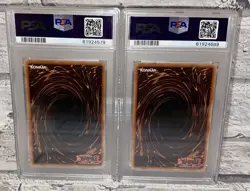 Yugioh Dark Magician & Blue Eyes White Dragon LC01 Limited Edition PSA 9 - Image 4