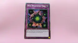 Yugioh Deck Devastation Virus RA03-EN150 Platinum Secret Rare - Image 1