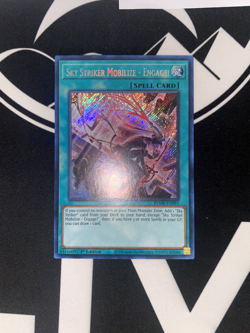Sky Striker Mobilize - Engage! Secret Rare BLMR-EN091 Yugioh ALT ART - Image 1