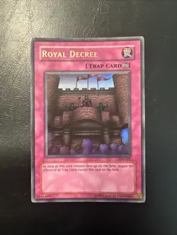 Yugioh Royal Decree TP4-001 Ultra Rare Near Mint #1 MP - Image 1