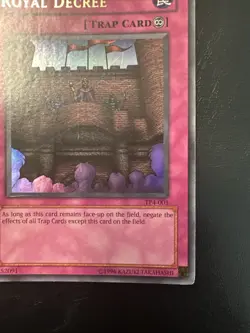 Yugioh Royal Decree TP4-001 Ultra Rare Near Mint #1 MP - Image 5
