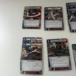 Marvel Champions Captain America Hero Pack Card Game LCG OOP Complete - Image 5