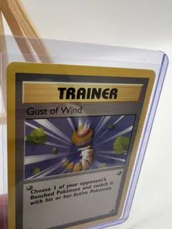 Trainer Gust Of Wind 93/102 Base Set Uncommon Pokemon Card Unlimited 1999 - Image 3