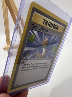 Trainer Gust Of Wind 93/102 Base Set Uncommon Pokemon Card Unlimited 1999 - Image 5